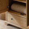 Gallery Direct Malvern 2 Door 1 Drawer Wardrobe lifestyle close up