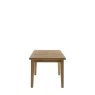 Gallery Direct Hardwick 1.6m Extending Dining Table white background side