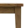 Gallery Direct Hardwick 1.6m Extending Dining Table white background close up