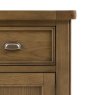 Gallery Direct Hardwick 2 Door 1 Drawer Sideboard white background close up