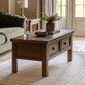 Gallery Direct Hardwick 2 Drawer Coffee Table lifestyle