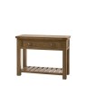 Gallery Direct Hardwick 1 Drawer Console Table white background
