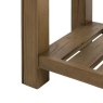 Gallery Direct Hardwick 1 Drawer Console Table white background close up