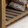 Gallery Direct Hardwick 2 Drawer Console Table lifestyle close up