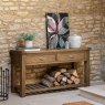 Gallery Direct Hardwick 2 Drawer Console Table lifestyle