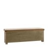 Gallery Direct Hardwick Hall Bench white background back