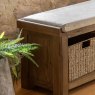 Gallery Direct Hardwick Hall Bench lifestyle close up