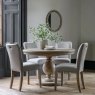Gallery Direct Vancouver 1.2m Round Extending Dining Table lifestyle