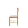 Gallery Direct Gallery Direct Eton Upholstered Dining Chair Pair in Natural