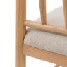 Gallery Direct Gallery Direct Eton Upholstered Dining Chair Pair in Natural