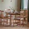 Gallery Direct Gallery Direct Eton Round Extending Dining Table in Natural