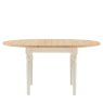 Gallery Direct Gallery Direct Eton Round Extending Dining Table in White