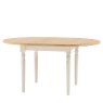 Gallery Direct Gallery Direct Eton Round Extending Dining Table in White