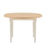 Gallery Direct Gallery Direct Eton Round Extending Dining Table in White