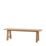 Gallery Direct Gallery Direct Eton Trestle 1.5m Dining Bench in Natural