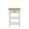 Gallery Direct Eton Butchers Block In White white background