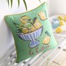 Fusion Lemon Fruit Bowl Outdoor Cushion Multi Lifestyle