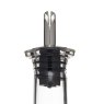 KitchenCraft World Of Flavours Pyramid Glass Oil Bottle spout close up