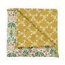 Morris & Co Little Chintz Throw Green