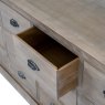Hatton 12 Drawer Chest white background close up