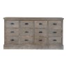 Hatton 12 Drawer Chest white background front