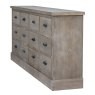 Hatton 12 Drawer Chest white background side