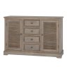 Cromwell 4 Drawer 2 Door Large Sideboard white background