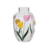 Kaemingk Painted Flowers Vase Wide