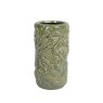 Kaemingk Glaze Leaf Porcelain Vase Medium