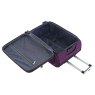 Everest Soft Shell Cases Wine/Black inside