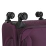 Everest Soft Shell Cases Wine/Black wheels