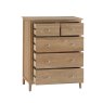 Coastal Jumbo 2 Over 3 Chest white background drawers open