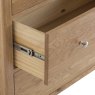 Coastal Jumbo 2 Over 3 Chest white background close up open drawer