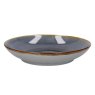 Mikasa Impression Fossil Grey Pasta Bowl 23cm angled view