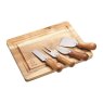 Artesa Cheese Board Serving Set Acacia Wood