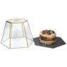 Artesa Terrarium Serving Set Glass Cloche lifestyle