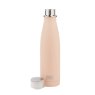 Built Drinks Bottle 500ml Stainless Steel Pale Pink Lid off