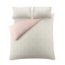 Laura Ashley Ashstead Damask Duvet Set Coral white cut out