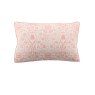 Laura Ashley Ashstead Damask Duvet Set Coral pillowcase reverse