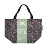 Eco Chic Eco Chic Ditsy Black Insulated Foldable Lunch Bag