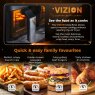 Tower Vizion 8L Dual Basket Air Fryer vizion window