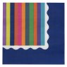 Glick Vibe Stripe Paper Napkins 20pk