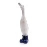 Candlelight Duck With Navy Wellies large
