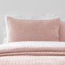 Bianca Attica Velvet Pink Pillowsham Pair lifestyle