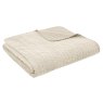 Bianca Attica Velvet Natural Bedspread