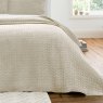 Bianca Attica Velvet Natural Bedspread lifestyle