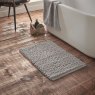 Bianca Aspen Bobble Grey Bath Mat small lifestyle