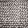 Bianca Aspen Bobble Grey Bath Mat detail