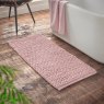 Bianca Aspen Bobble Pink Bath Mat large lifestyle