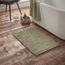 Bianca Aspen Bobble Sage Bath Mat small lifestyle